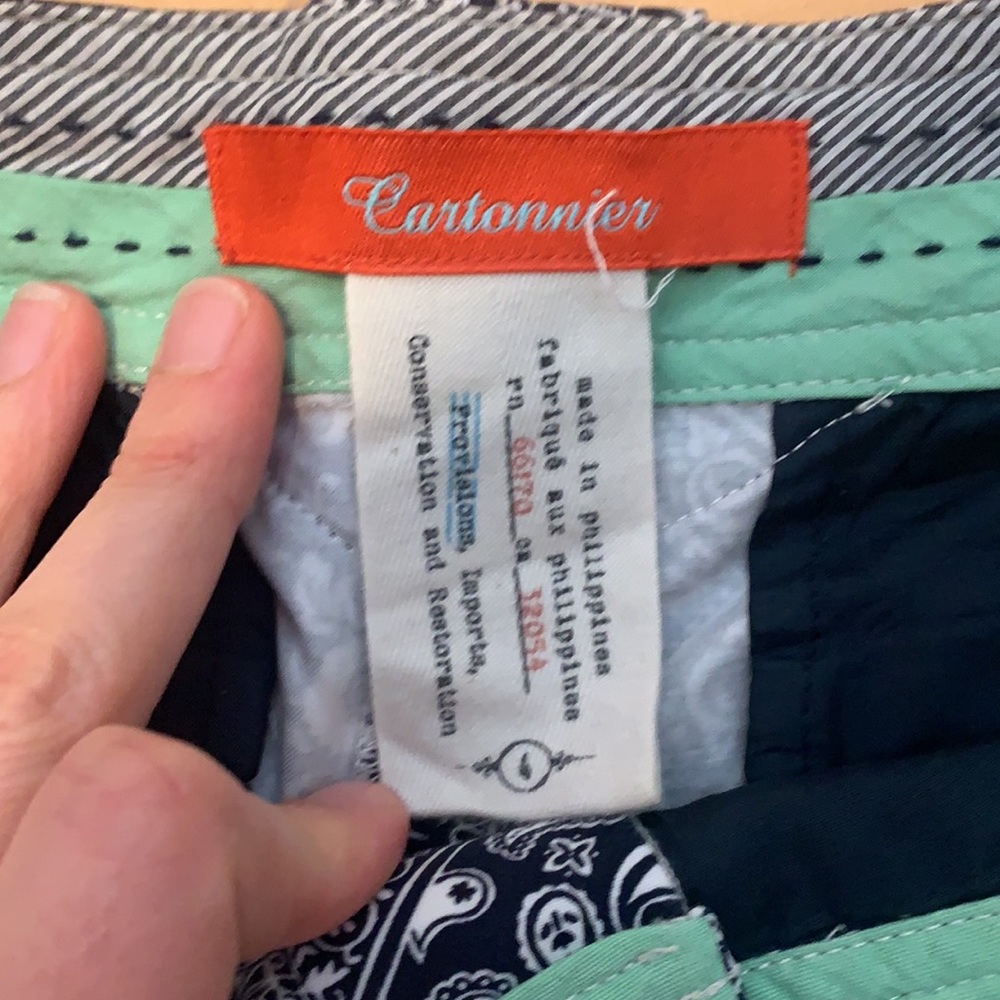 Cartonnier Paisley Shorts - Picture 3 of 3